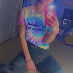 Tye dye graphic shirt size medium